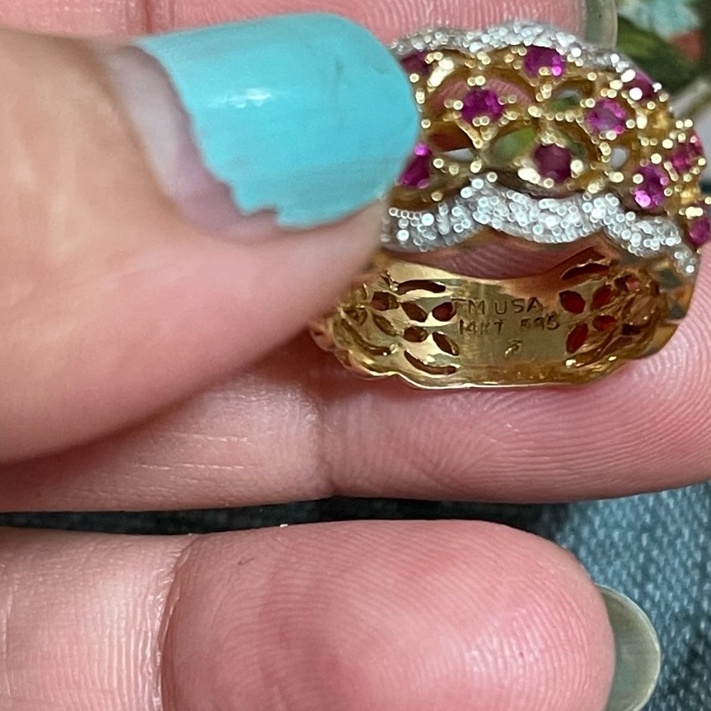 14k Ruby Ring - image 2
